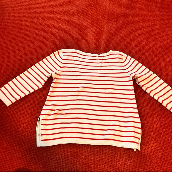 ♥️2xHost pick♥️ J Crew red and white striped sweater - Picture 3 of 9